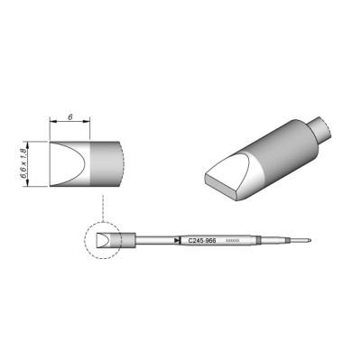 JBC CARTUCHO, 10 ud