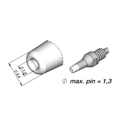 JBC PUNTAS DESOLDADORAS PARA DESOLDADOR DR 5600 