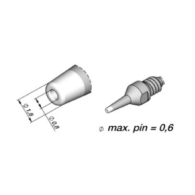 JBC PUNTAS DESOLDADORAS PARA DESOLDADOR DR 5600