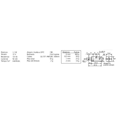 CEBEK SOLENOIDES / ELECTROIMANES