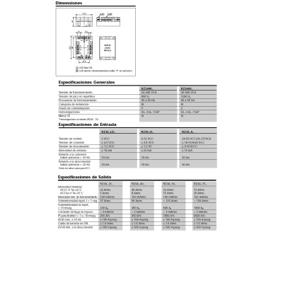 CARLO GAVAZZI RELE ESTADO SOLIDO TRIFASICO CON CONEXION ZS