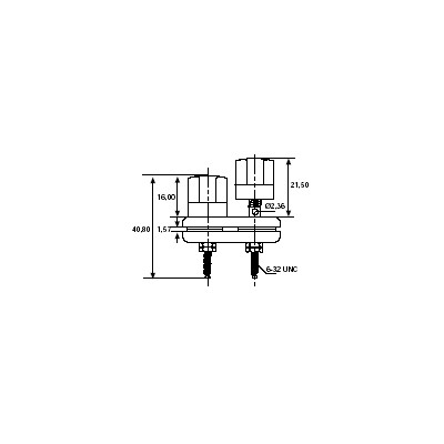 ARISTON BORNES DOBLE PASO 4 mm