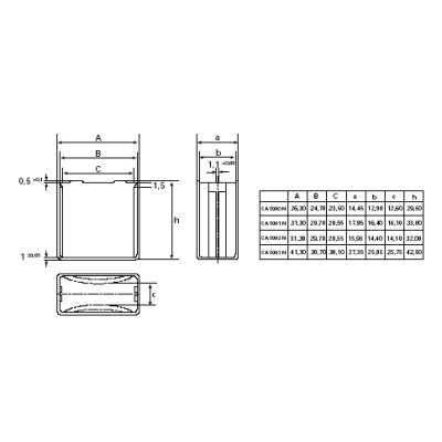 CAJA DE PLASTICO