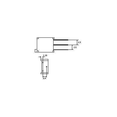 BAOTER POTENCIOMETRO MULTIVUELTA 3296Y, 50 ud