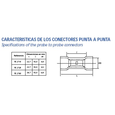 MANGUITO PUNTA A PUNTA, 5 ud