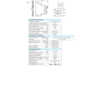 FINDER INTERFACE MODULAR CON RELE