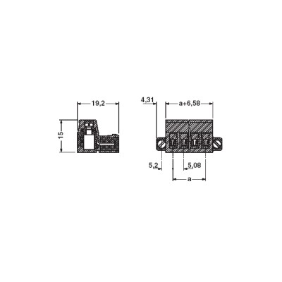 PHOENIX PARTES ENCHUFABLES INVERTIDAS IC 2,5/...-STGF