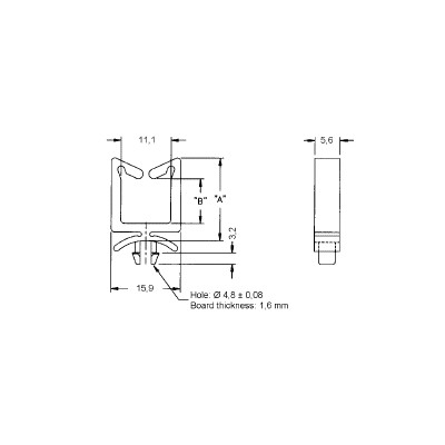 RICHCO ABRAZADERA PARA CABLE, 1000 ud