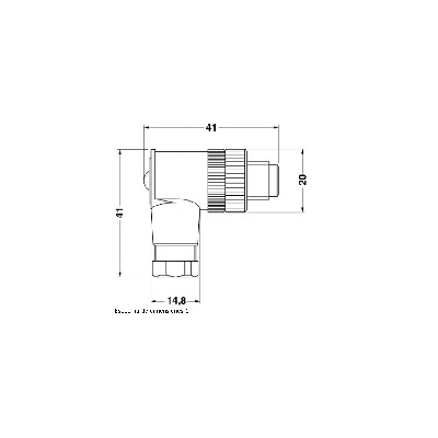 PHOENIX CONECTOR MACHO PARA SENSORES/ACTUADORES SACC