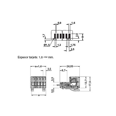 PHOENIX CONECTOR ENCHUFABLE DE CONTACTO DIRECTO