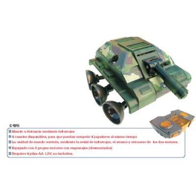 CEBEK ROBOTS TELECOMANDADOS - ROBOT TITAN TANK