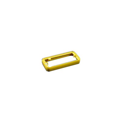 HAMMOND ACCESORIOS PARA CAJAS DE ALUMINIO - Yellow ABS Plastic - Open Bezel - Serie 1455