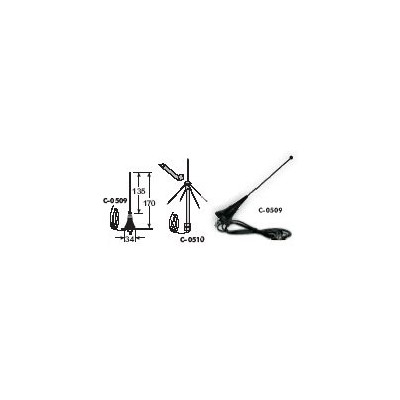 CEBEK Antena Ground Plane para 433 MHz