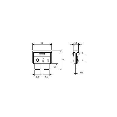 FUSIBLES ENCHUFABLES UNIVERSALES / SAE J 1284 DIN 72581