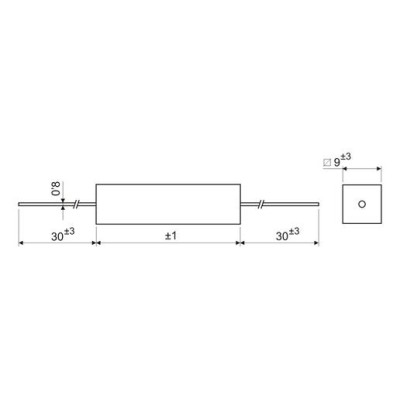 DH RESISTENCIA BOBINADA FIJA, 25 ud