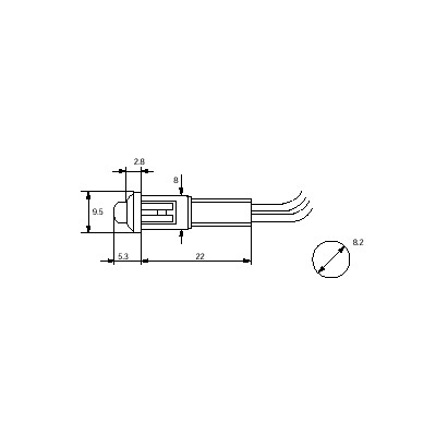 PILOTOS LED CON CABLES