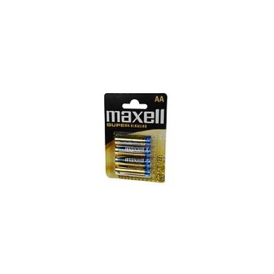 MAXELL PILAS ALCALINAS, 4 ud