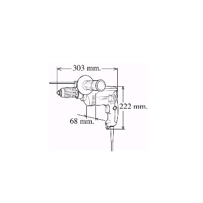 MAKITA TALADRO PERCUTOR HP1621K-1X