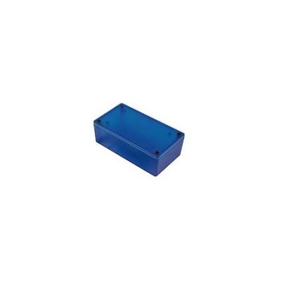 HAMMOND CAJA DE PLASTICO TRANSLUCIDA AZUL