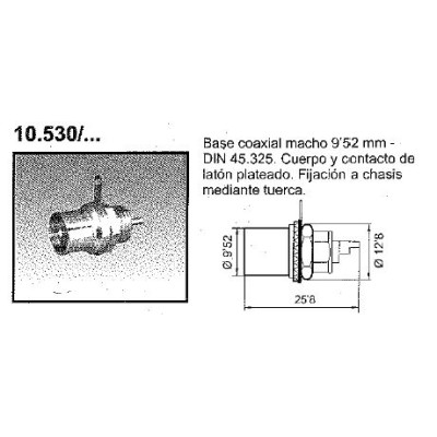 DH BASE COAXIAL MACHO