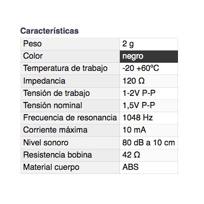 DH TRANSDUCTOR ELECTROMAGNÉTICO