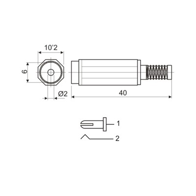 DH CONECTOR ALIMENTACIÓN AEREO