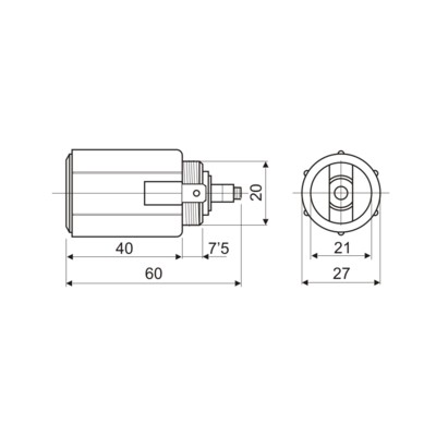 DH CONECTOR BASE MECHERO AUTOMÓVIL