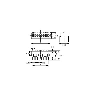 MICROINTERRUPTORES ''DIP''