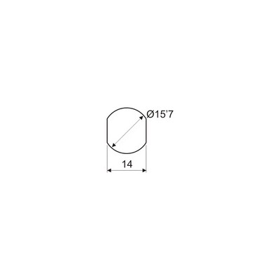 DH INTERRUPTOR A LLAVE MINIATURA PLANA