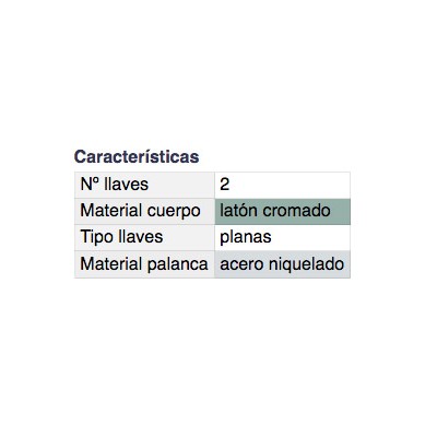 DH INTERRUPTOR A LLAVE PLANA DOBLE CARA