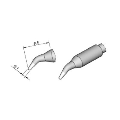 JBC CARTUCHOS CON PUNTAS PARA AP-A, 10 ud