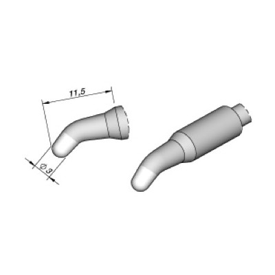 JBC CARTUCHOS CON PUNTAS PARA AP-A, 10 ud