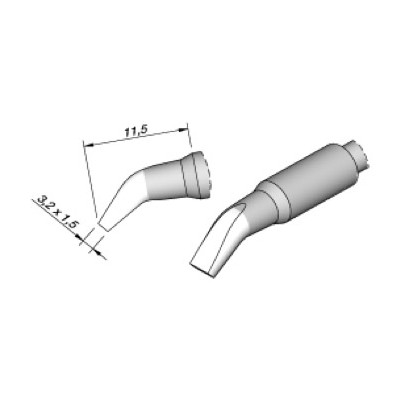 JBC CARTUCHOS CON PUNTAS PARA AP-A, 50 ud