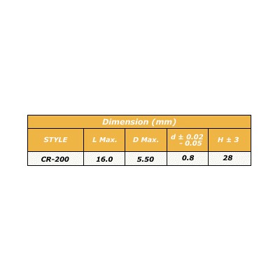 RESISTENCIA CARBON 2 W 5%, 5 ud