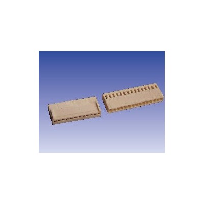 CONECTOR HEMBRA PARA POSTE POLARIZADO PARA C.I. Paso 2,54 mm