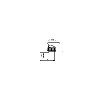 ARISTON CONECTOR BNC ADAPTADOR