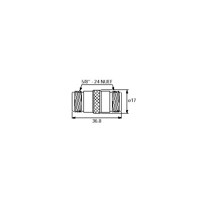 CONECTOR N PROLONGADOR