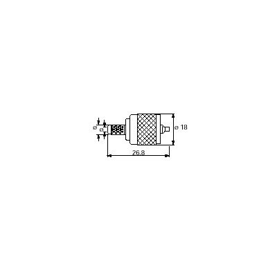 CONECTOR UHF MACHO AÉREO