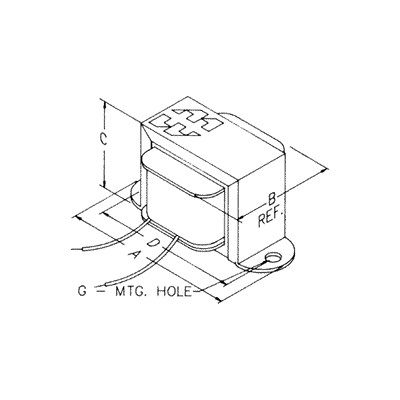 HAMMOND OPEN BRACKETD.C. FILTER CHOKES