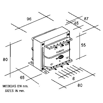 SABER TRANSFORMADORES SALIDA SIMETRICA