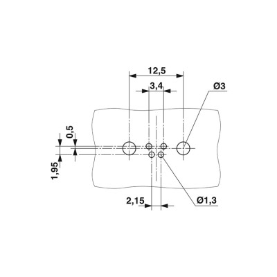 PHOENIX CONECTOR ENCHUFABLE DE MONTAJE