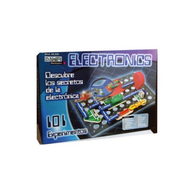 KIT DE ELECTRONICA CON 101 EXPERIMENTOS