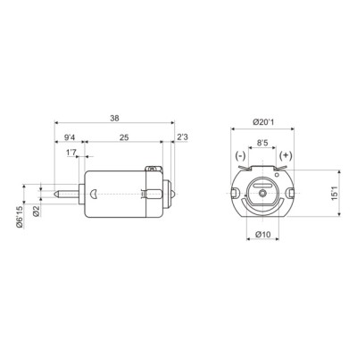 DH MICRO-MOTOR PLANO