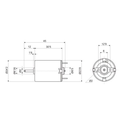 DH MICRO-MOTOR PLANO