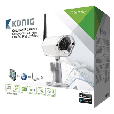 KONIG Cámara Outdoor VGA