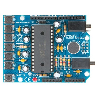 VELLEMAN AUDIO SHIELD PARA ARDUINO