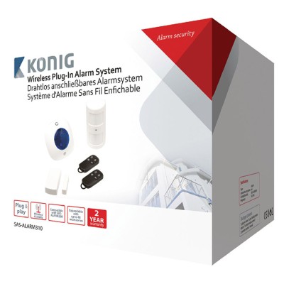 KONIG SISTEMA INALÁMBRICO DE ALARMA CONECTADO