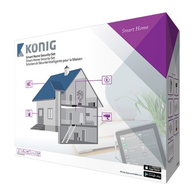 KONIG SET SOLUCIÓN DOMÉSTICA DE SEGURIDAD