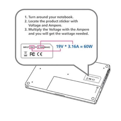 VALUELINE ADAPTADOR UNIVERSAL PARA PORTÁTIL DE 90 W