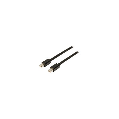 Cable Mini DisplayPort Cable Mini DisplayPort Male - Mini DisplayPort Male Negro